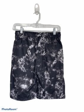 NWT Public Record Gray Black Tie Dye Shorts 12/L